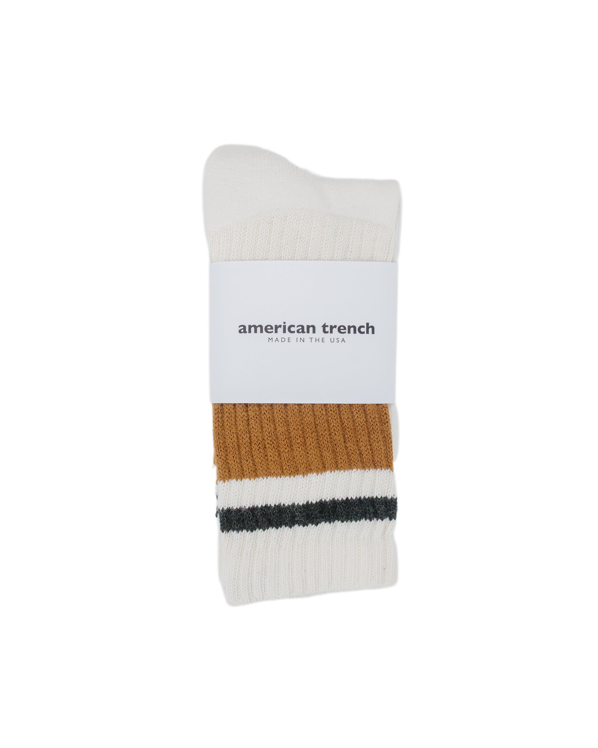 lost & found American Trench American Trench The Retro Stripe Brown/Charcoal