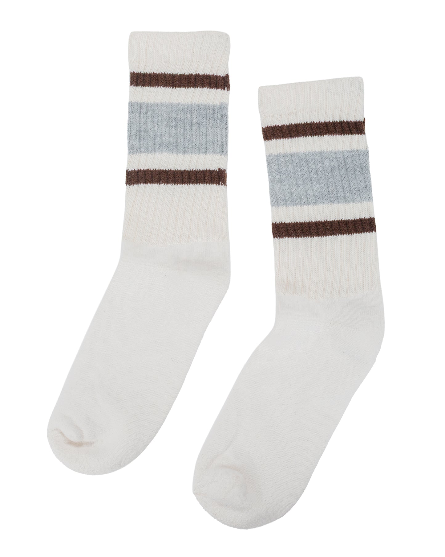 lost & found American Trench American Trench The Retro Stripe Grey Heather/Brown