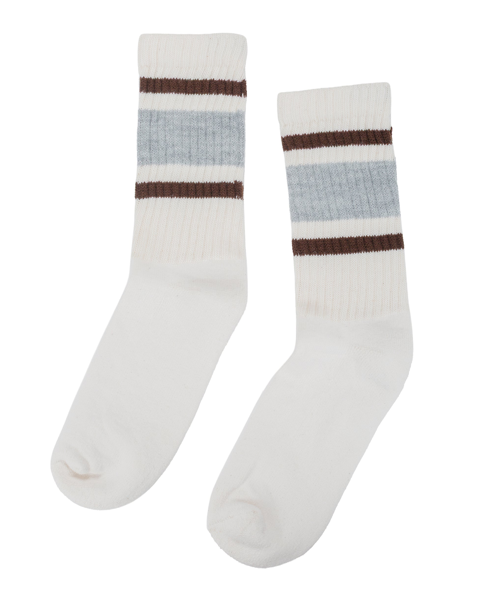 lost & found American Trench American Trench The Retro Stripe Grey Heather/Brown