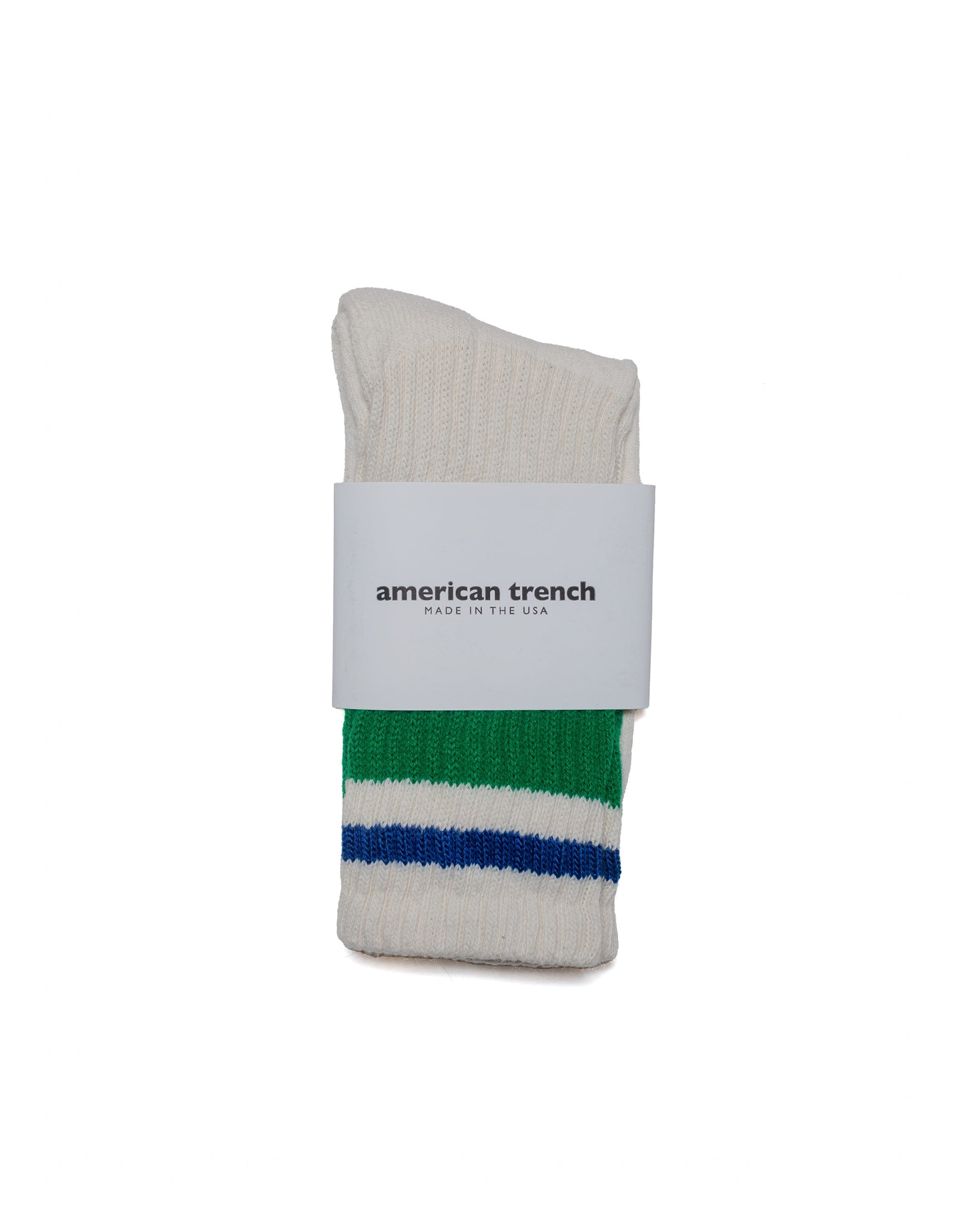 lost & found American Trench American Trench The Retro Stripe Kelly Green/Royal