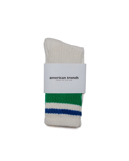 lost & found American Trench American Trench The Retro Stripe Kelly Green/Royal