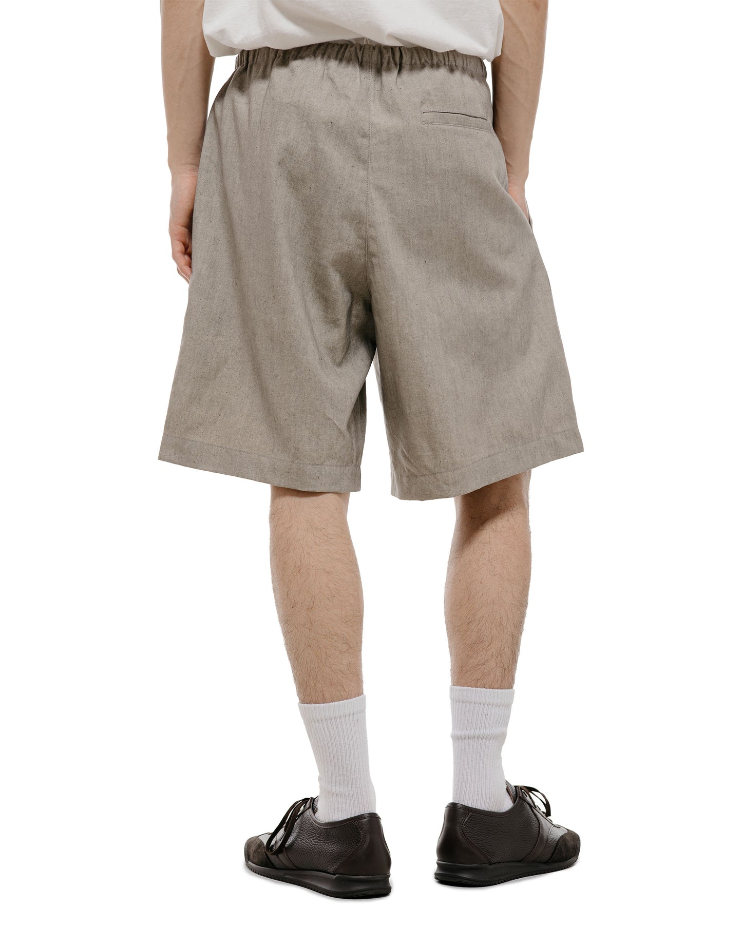lost & found Amomento Amomento Linen Drawstring Shorts Beige