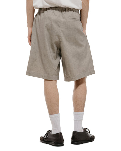 lost & found Amomento Amomento Linen Drawstring Shorts Beige