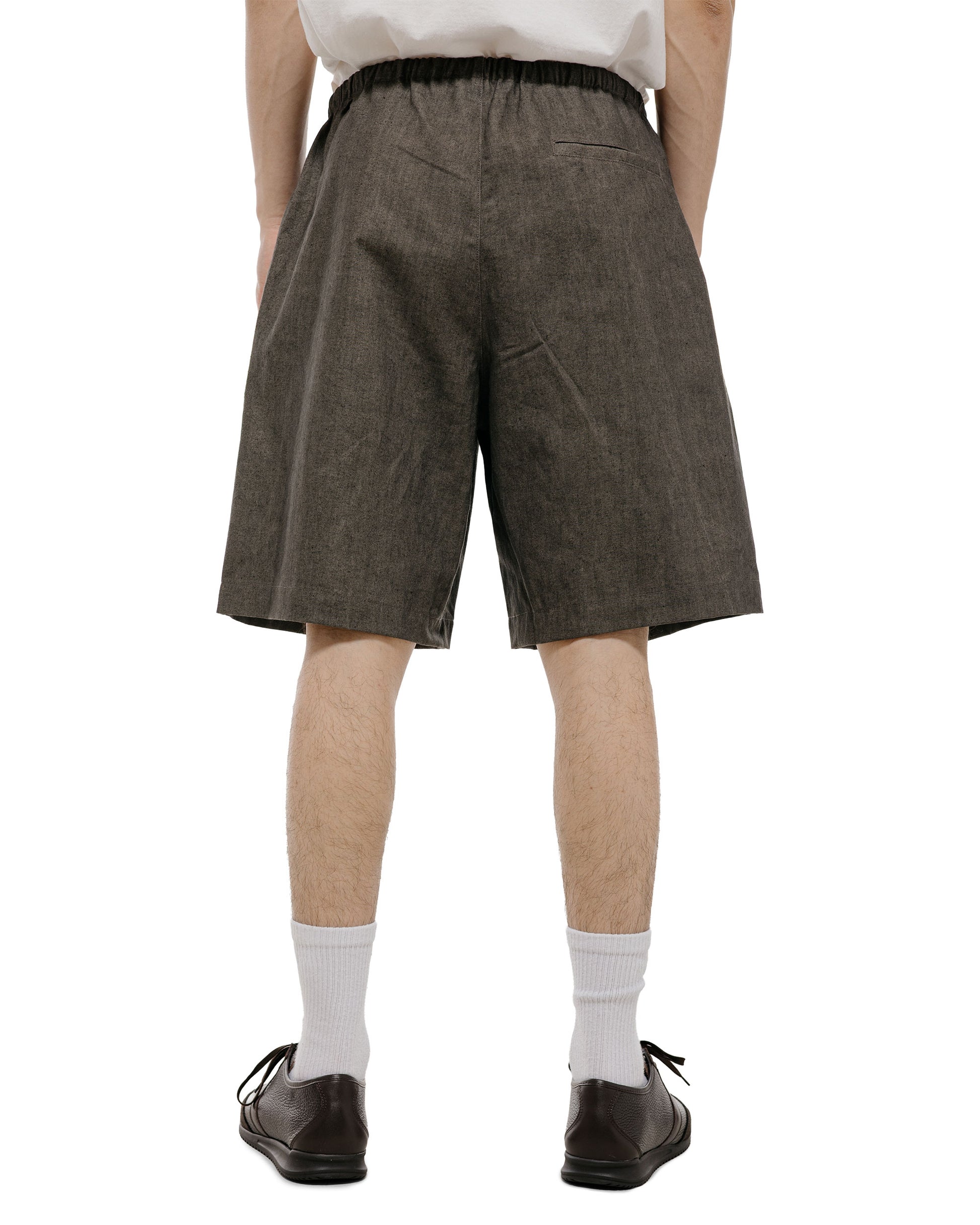 lost & found Amomento Amomento Linen Drawstring Shorts Brown