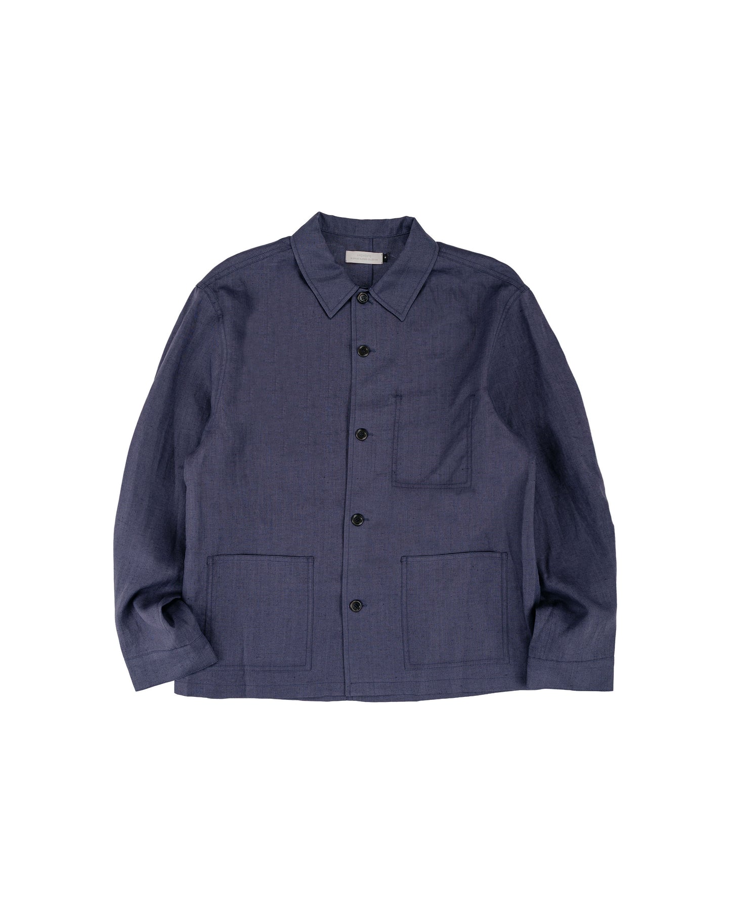 lost & found Amomento Amomento Linen Pocket Jacket Blue