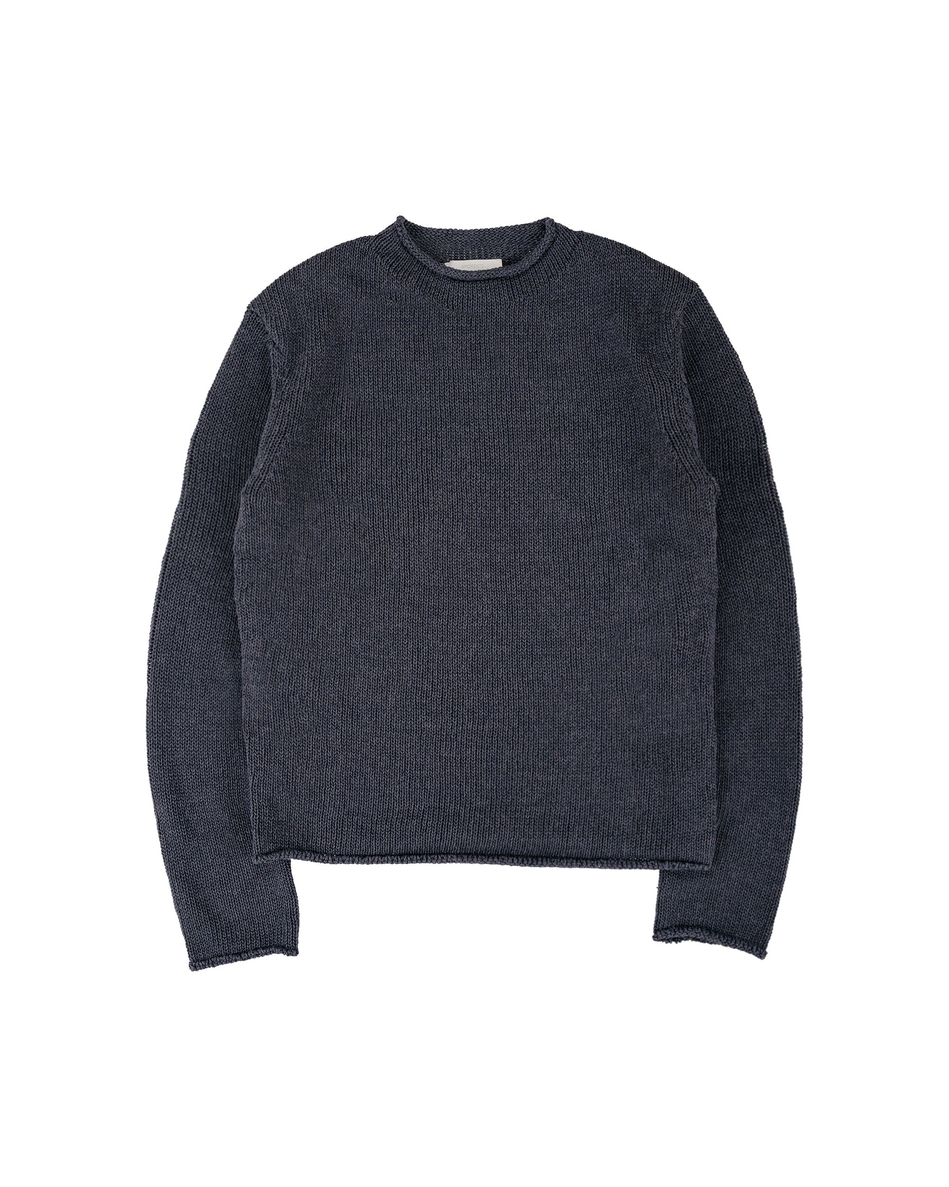 lost & found Amomento Amomento Paper Yarn Pullover Charcoal