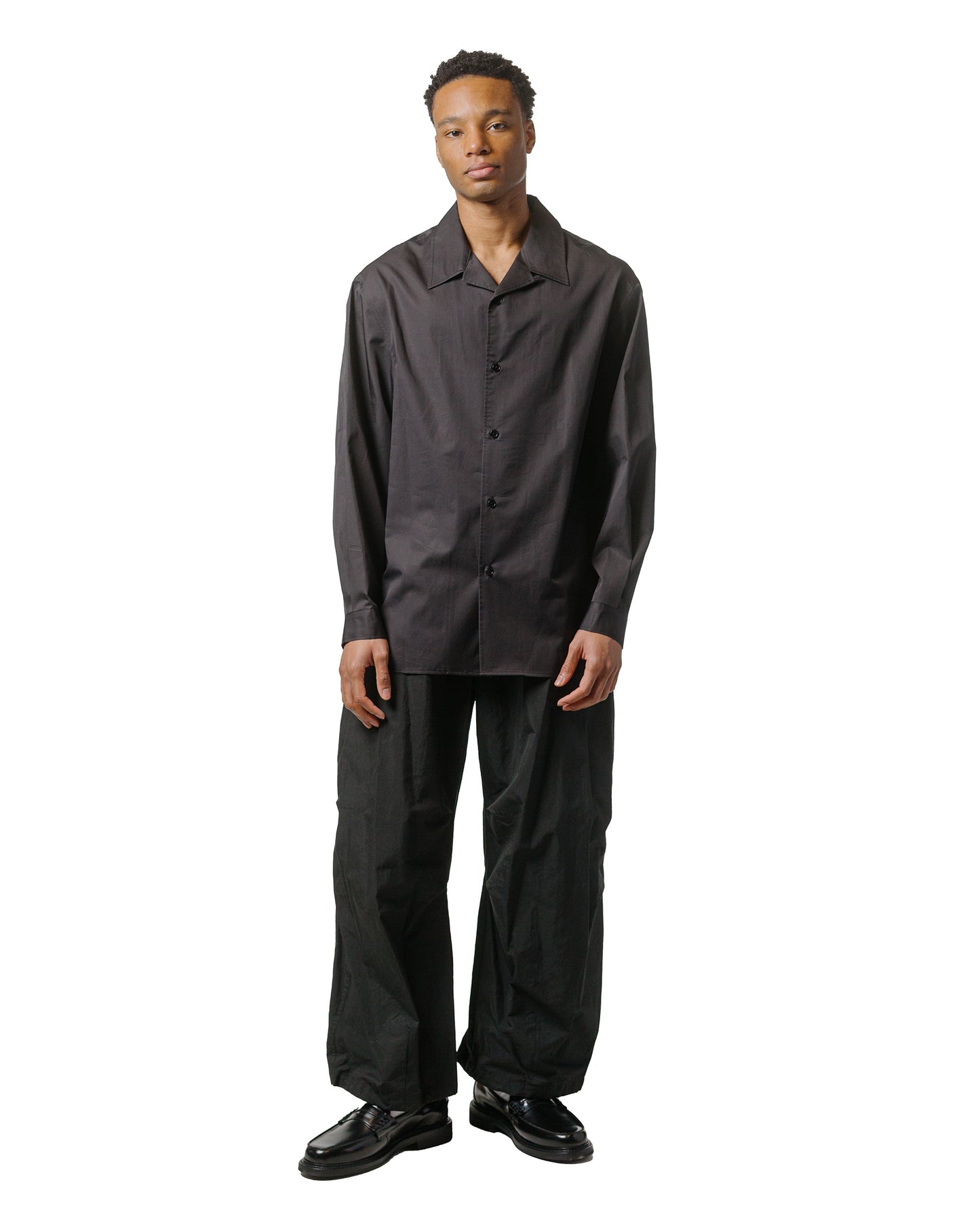 lost & found Amomento Amomento Drawstring Wide Fatigue Pants Black