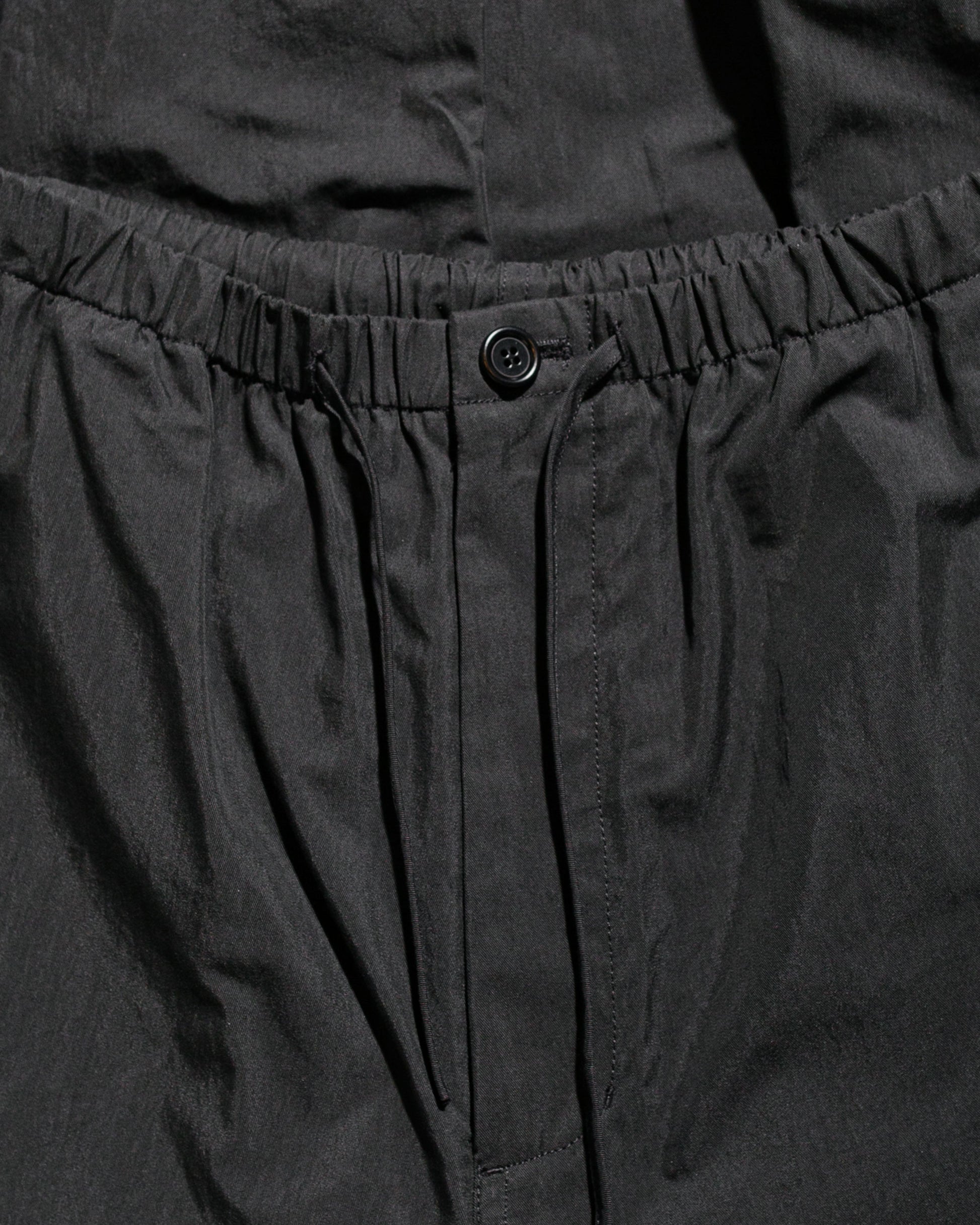 lost & found Amomento Amomento Drawstring Wide Fatigue Pants Black