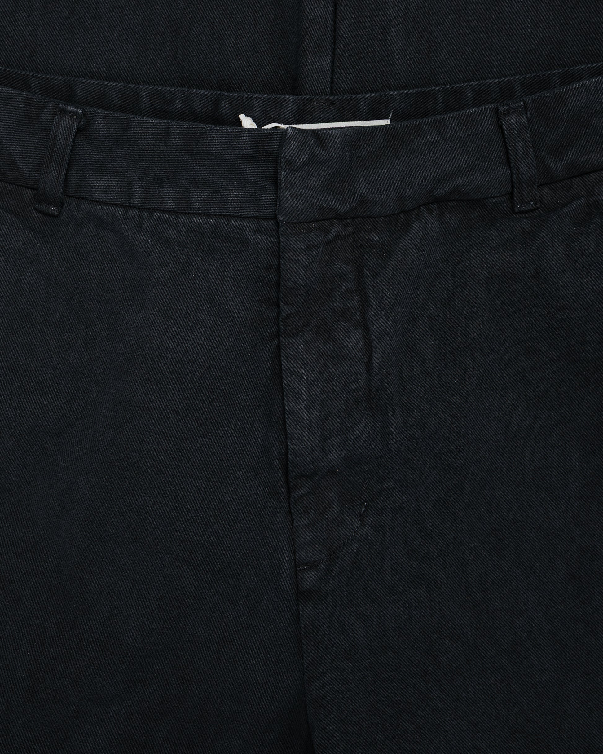 lost & found Amomento Amomento Garments Dyed Curved Seam Denim Black