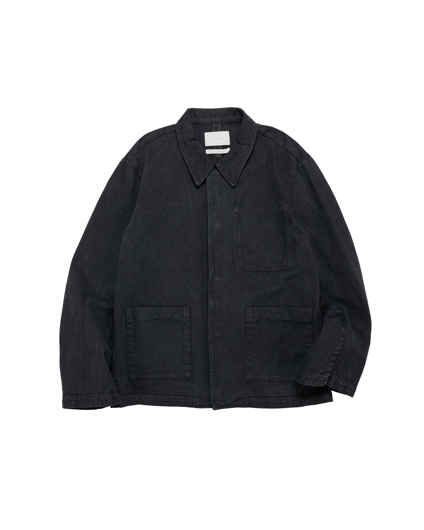 lost & found Amomento Amomento Garments Dyed Pocket Denim Jacket Black