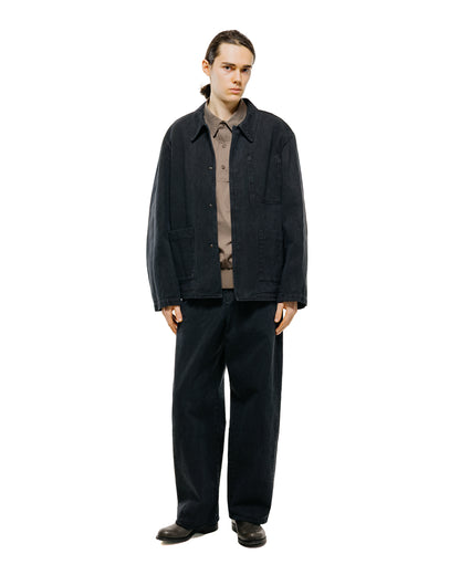 lost & found Amomento Amomento Garments Dyed Pocket Denim Jacket Black