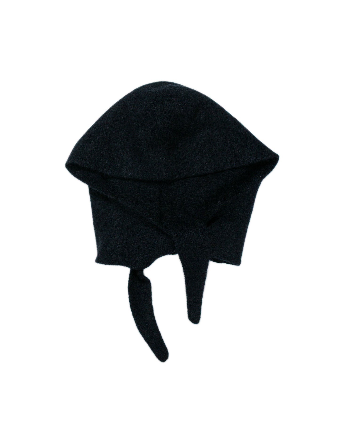 lost & found Amomento Amomento Hairy Balaclava Scarf Black