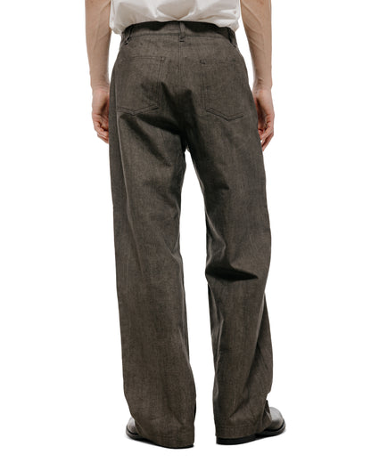 lost & found Amomento Amomento Linen Straight Pants Brown