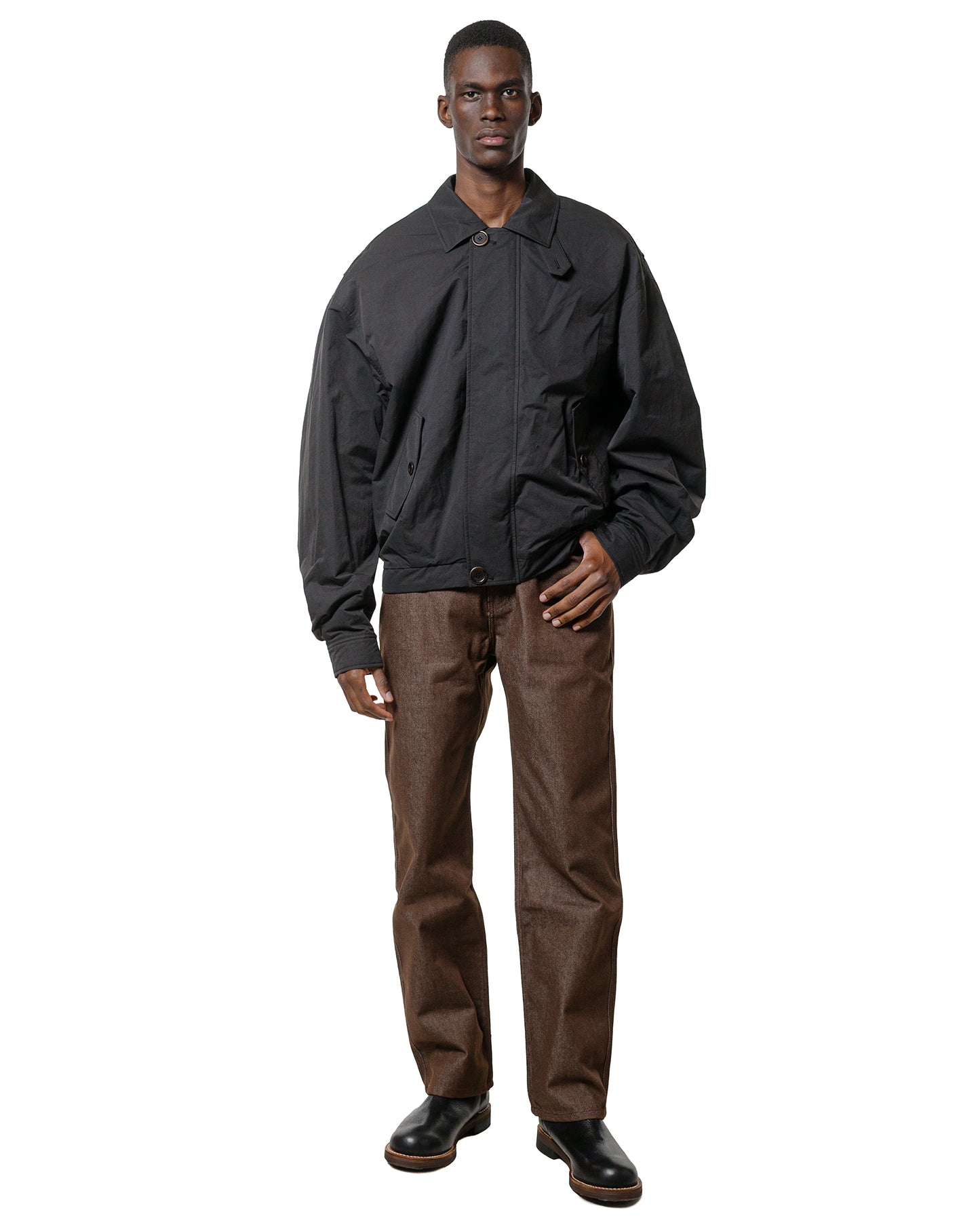 lost & found Amomento Amomento Men's Color Indigo Denim Brown