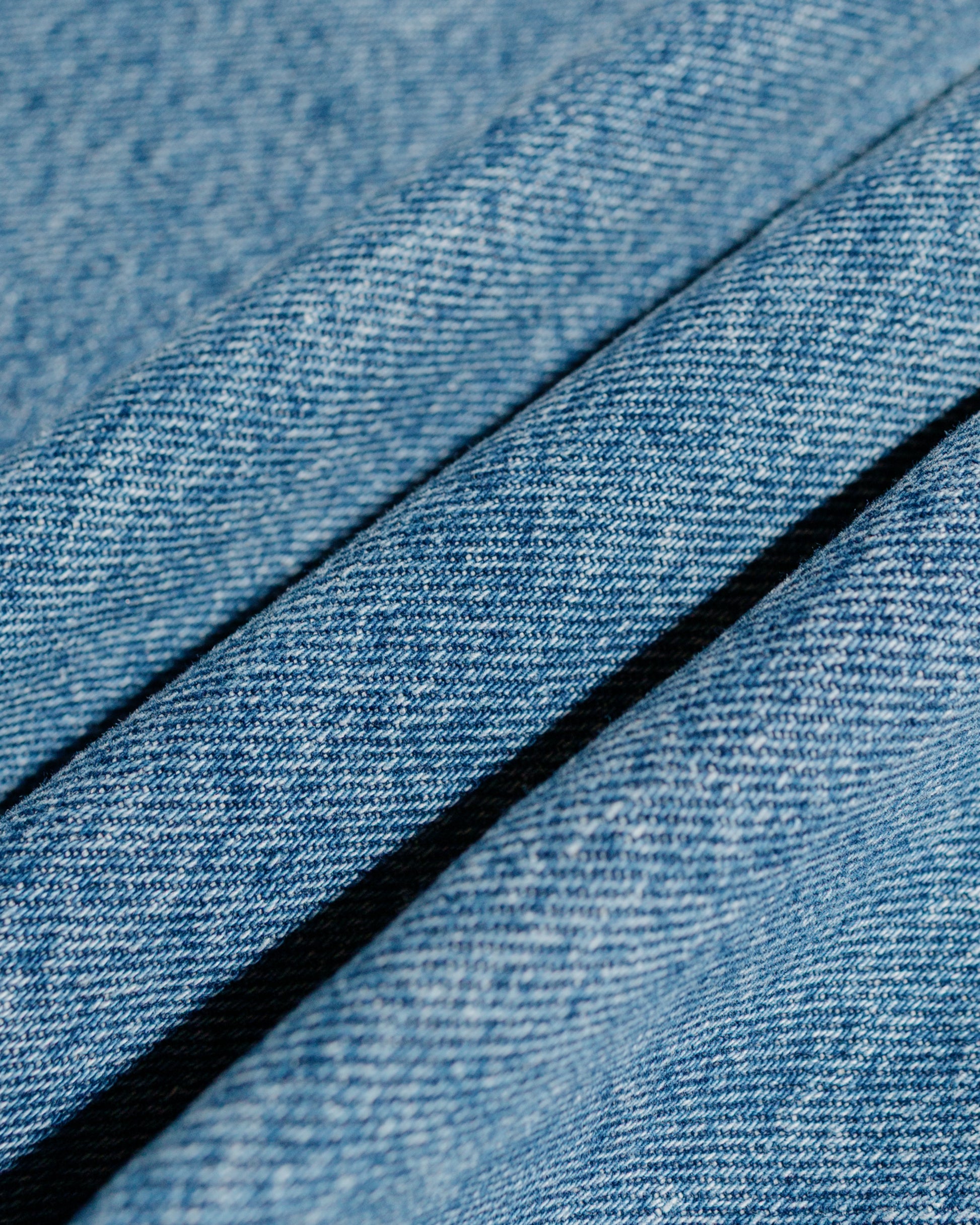 lost & found Amomento Amomento Men's Recycle Cotton Denim Mid Blue