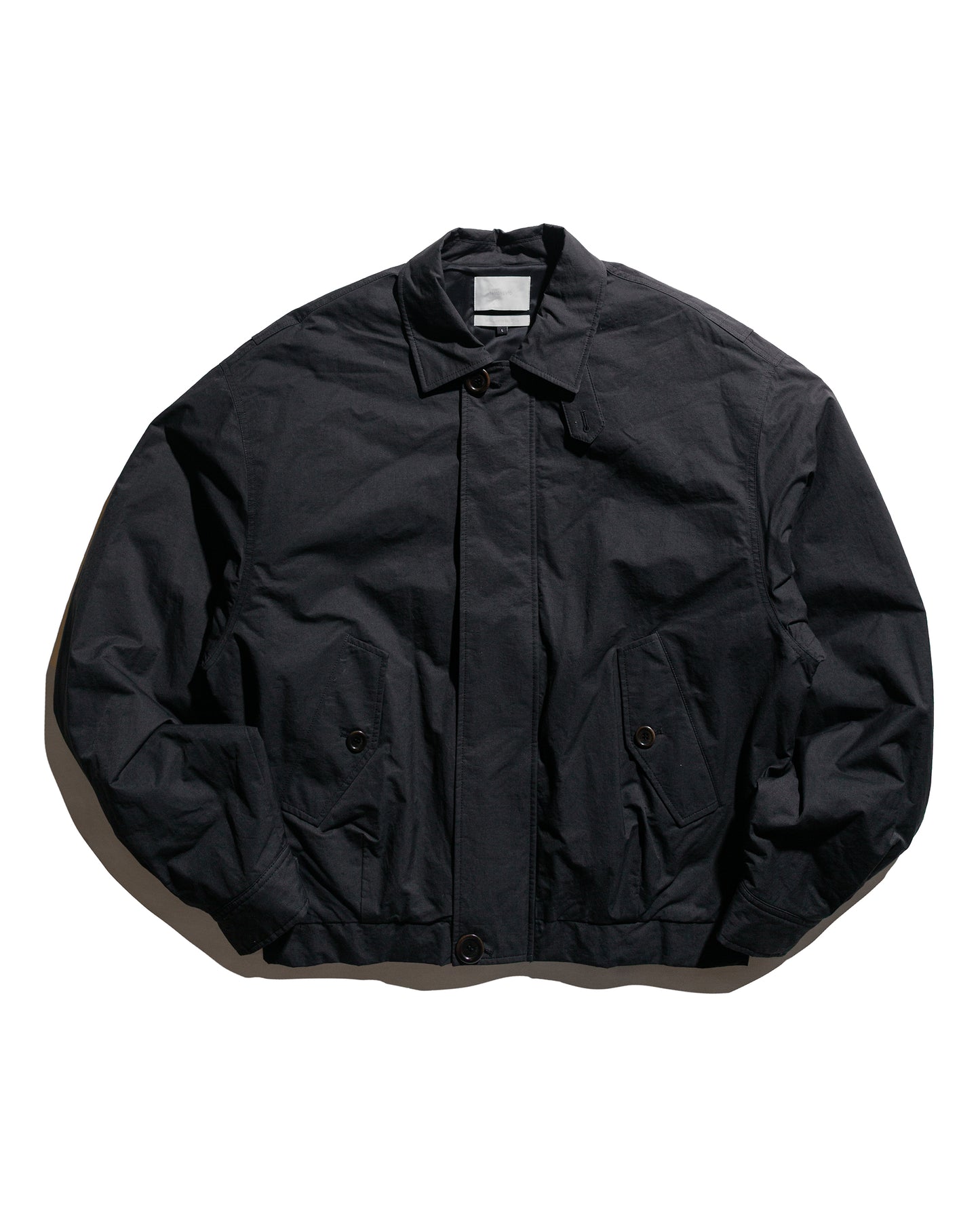 lost & found Amomento Amomento Padded Cotton Nylon Jumper Black
