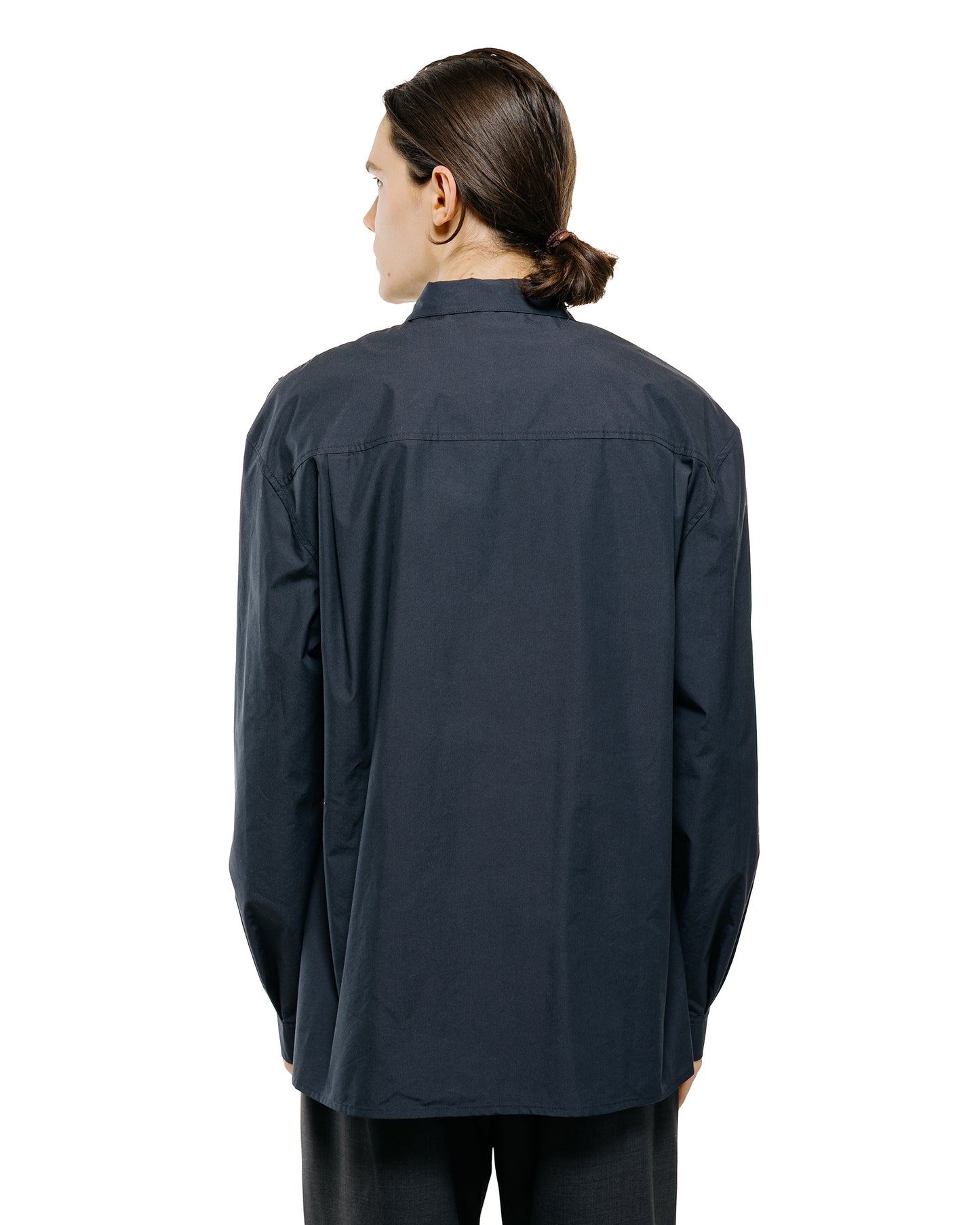 lost & found Amomento Amomento Pleated Shirt Navy
