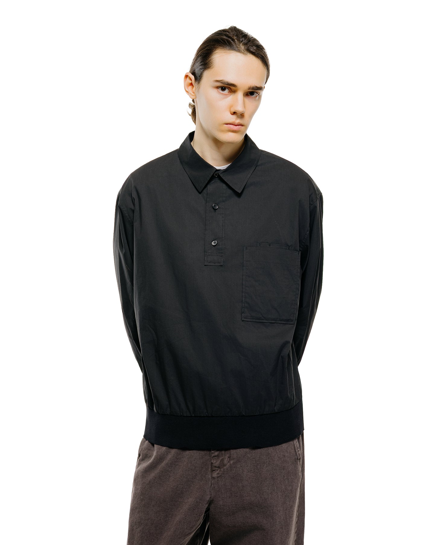 lost & found Amomento Amomento Pocket Pullover Black