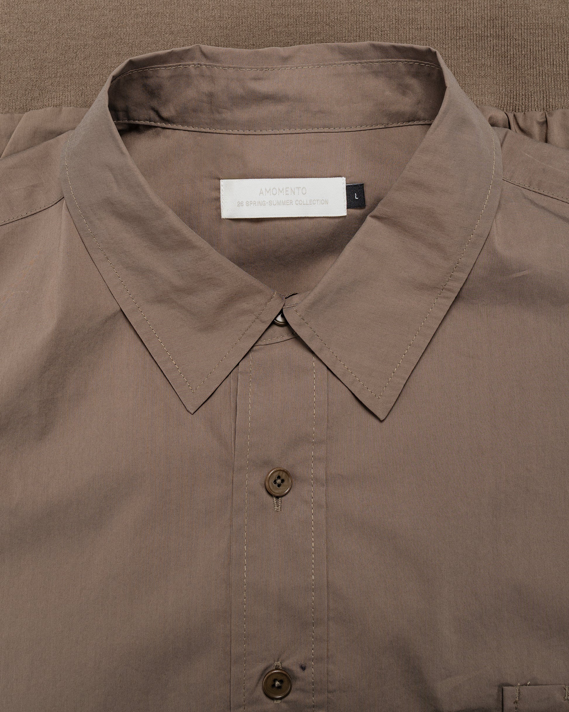 lost & found Amomento Amomento Pocket Pullover Khaki