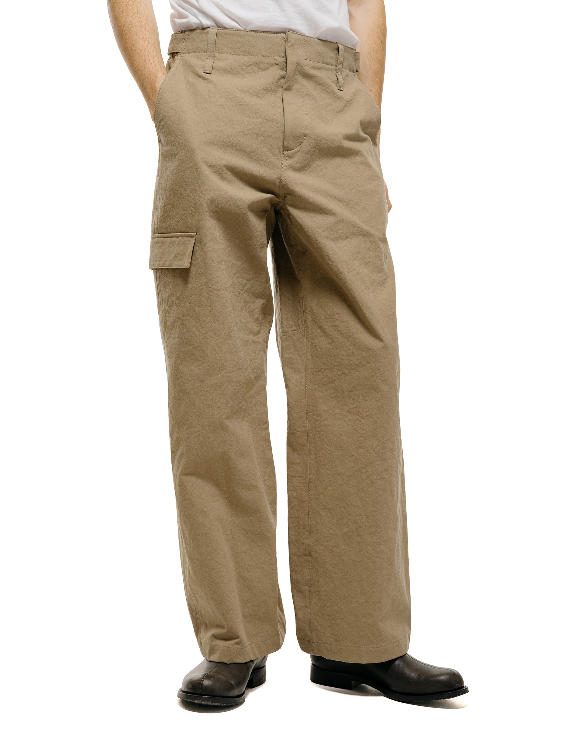 lost & found Amomento Amomento Pocket Work Trousers Khaki