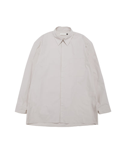 lost & found Amomento Amomento Square Pocket Oversized Shirt Beige