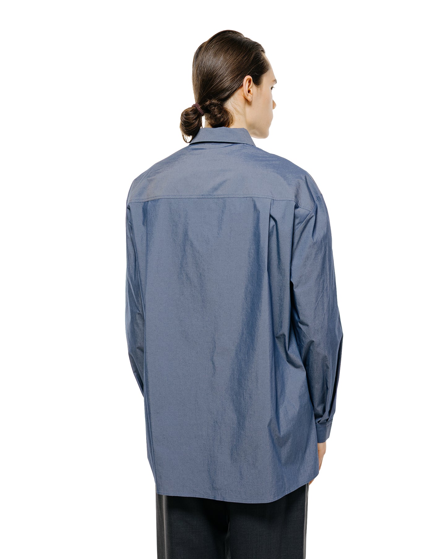 lost & found Amomento Amomento Square Pocket Oversized Shirt Indigo