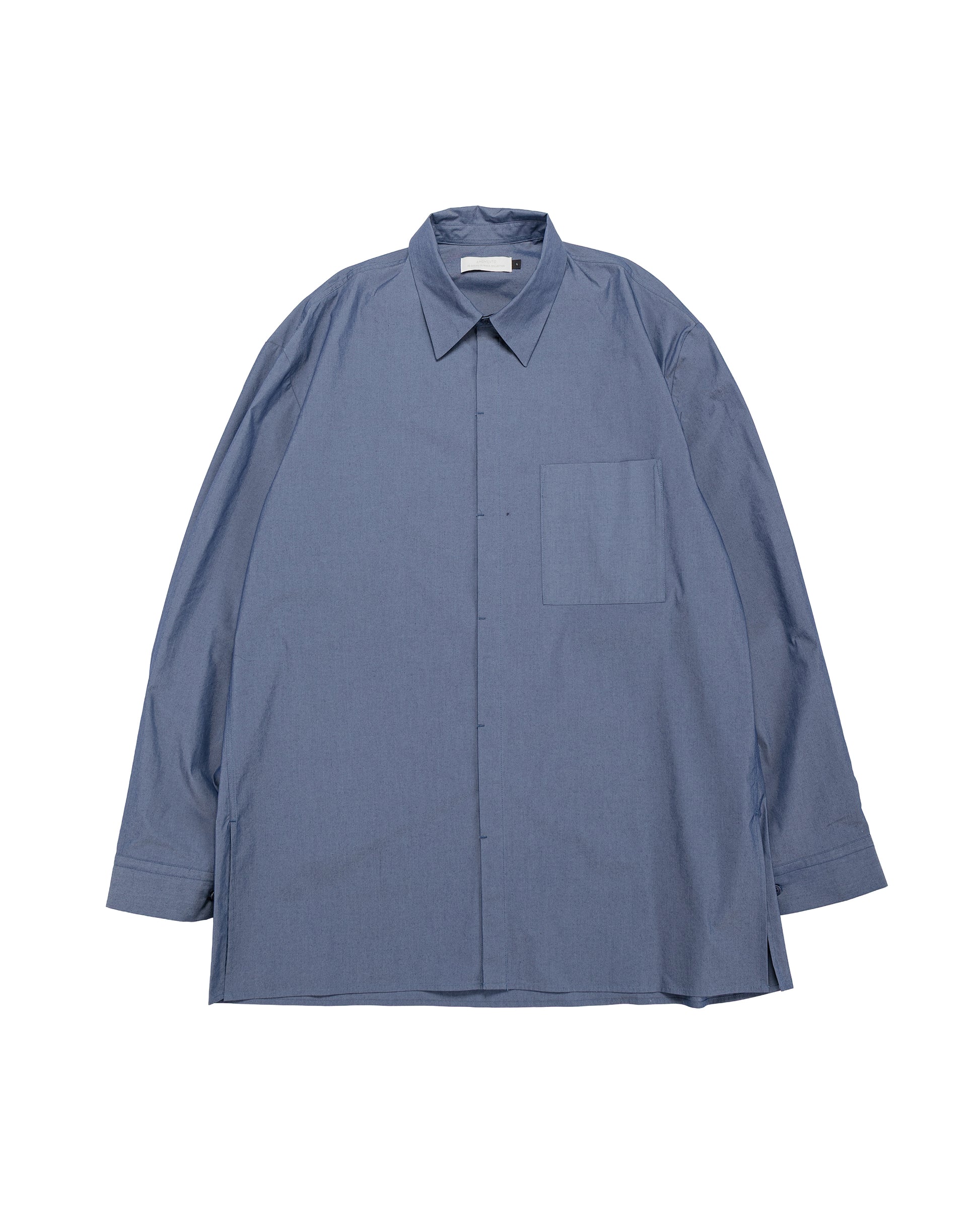lost & found Amomento Amomento Square Pocket Oversized Shirt Indigo