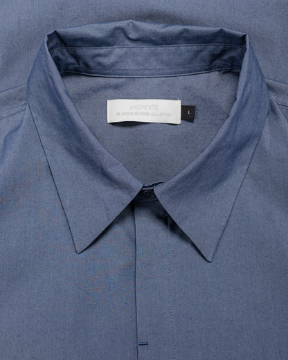 lost & found Amomento Amomento Square Pocket Oversized Shirt Indigo