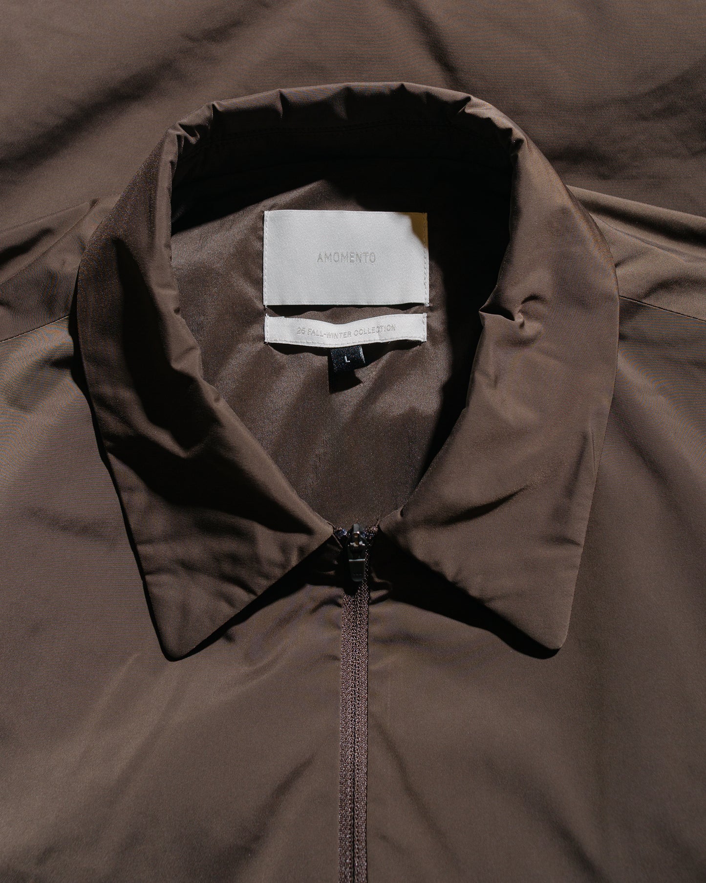 lost & found Amomento Amomento Taffeta Padded Jumper Brown