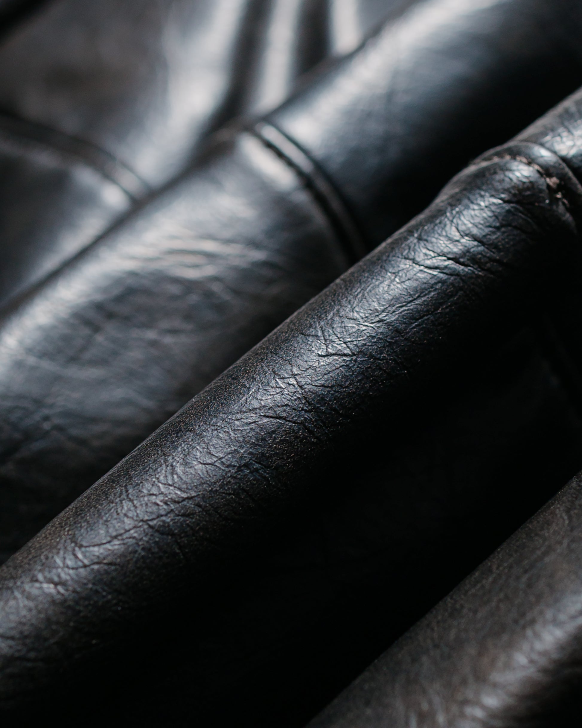 lost & found Amomento Amomento Vegan Leather Blouson Black