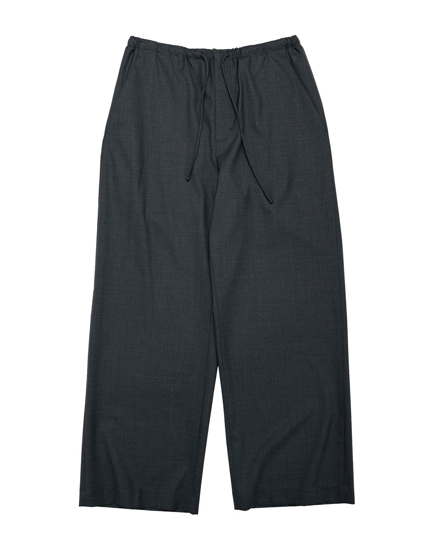 lost & found Amomento Amomento Wool Banding Pants Charcoal