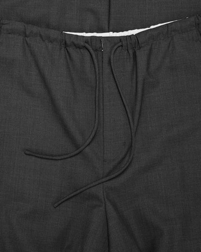 lost & found Amomento Amomento Wool Banding Pants Charcoal