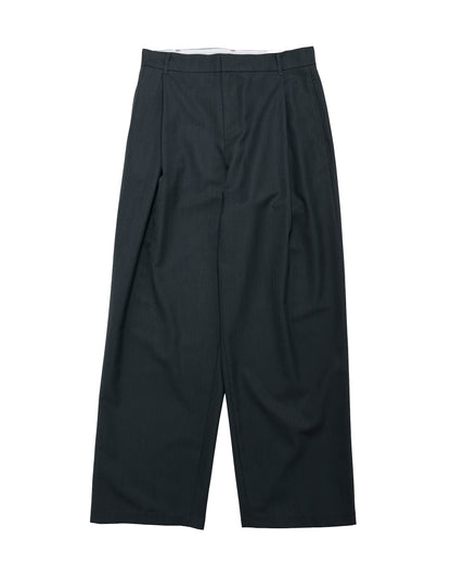 lost & found Amomento Amomento Wool Stripe Martine Pants Black
