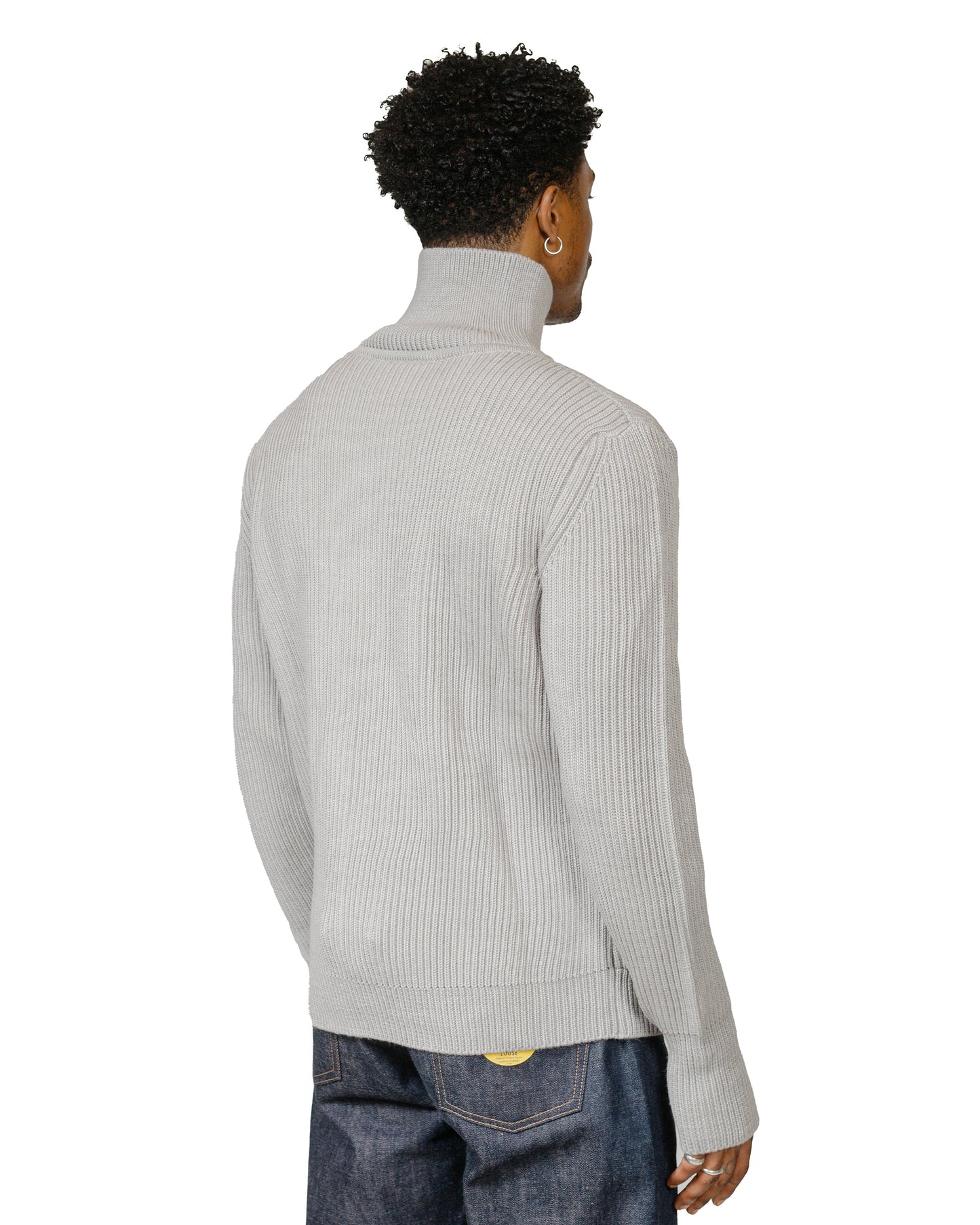 lost & found Andersen-Andersen Andersen-Andersen Navy Full-Zip Pockets Light Grey
