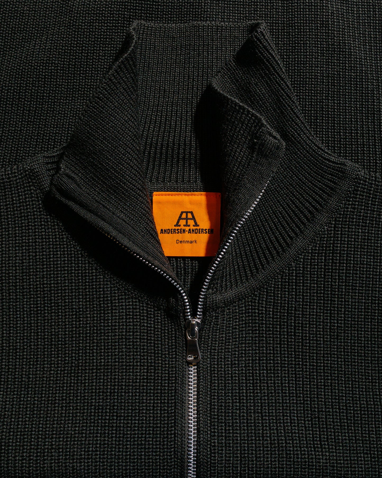 lost & found Andersen-Andersen Andersen-Andersen Sailor Full-Zip Hunting Green