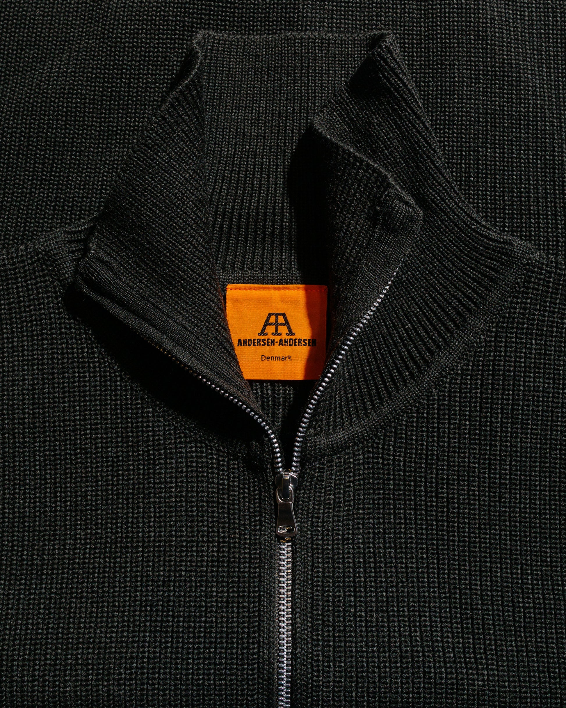 lost & found Andersen-Andersen Andersen-Andersen Sailor Full-Zip Hunting Green