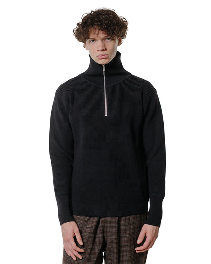 lost & found Andersen-Andersen Andersen-Andersen Sailor Half-Zip Black