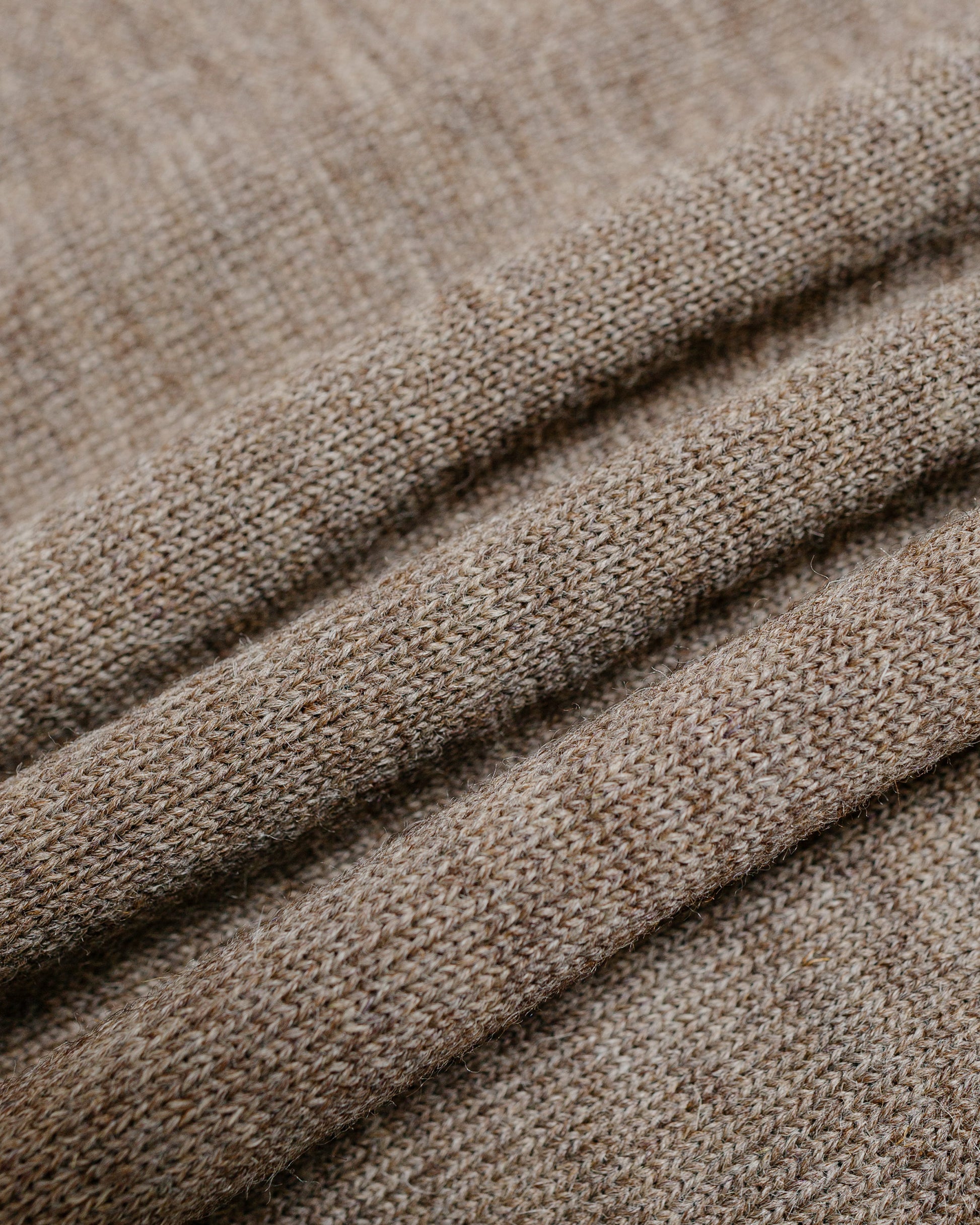 lost & found Andersen-Andersen Andersen-Andersen Seaman Half-Zip Natural Taupe