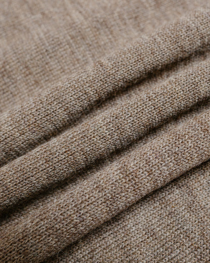 lost & found Andersen-Andersen Andersen-Andersen Seaman Half-Zip Natural Taupe