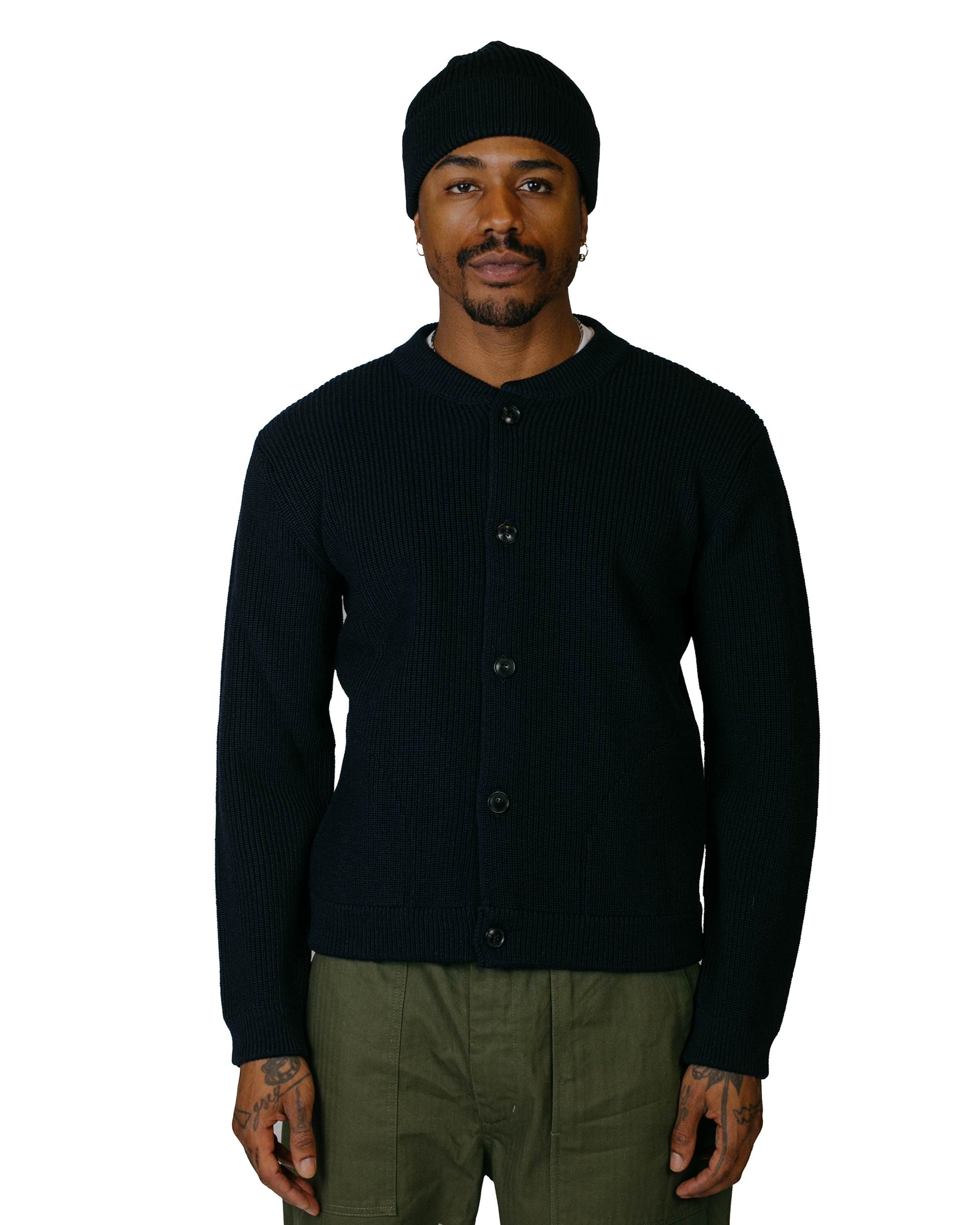 lost & found Andersen-Andersen Andersen-Andersen Skipper Jacket Navy Blue