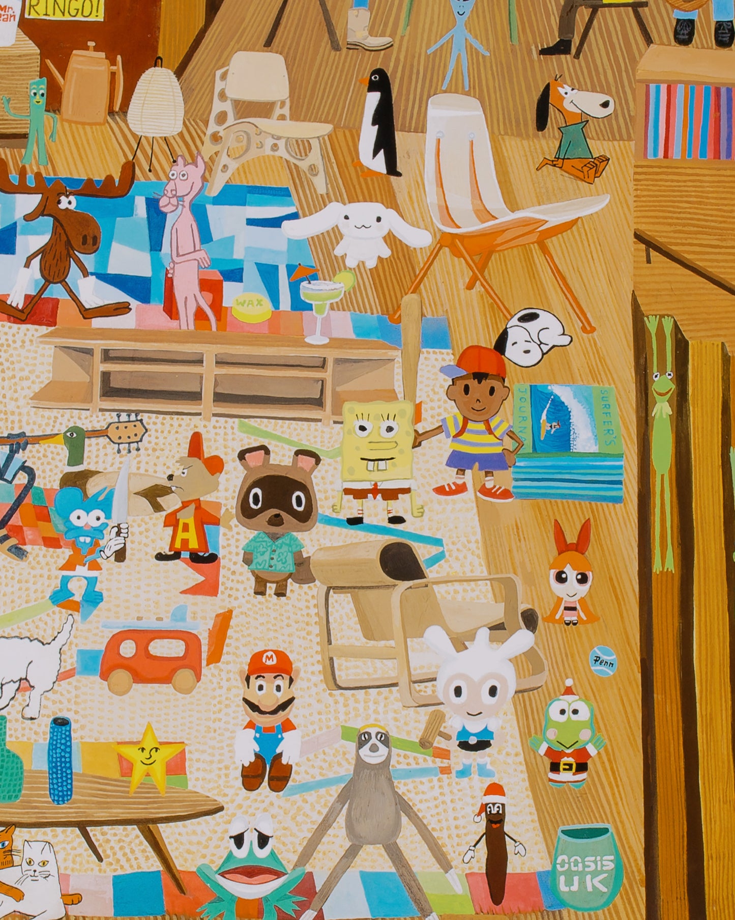 Andrew Watch / Lost & Found "Life's Good" Print