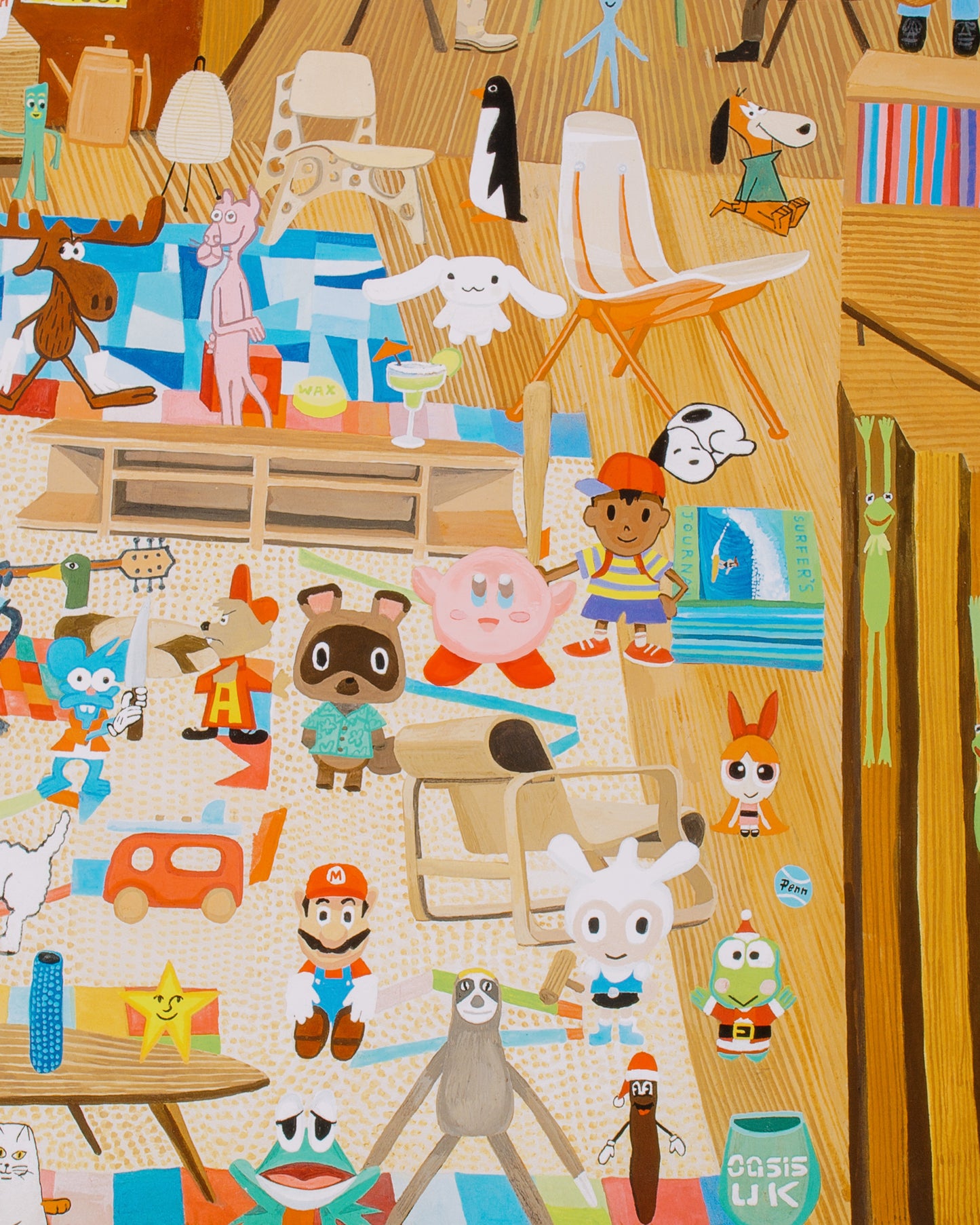 Andrew Watch / Lost & Found "Life's Good" Print