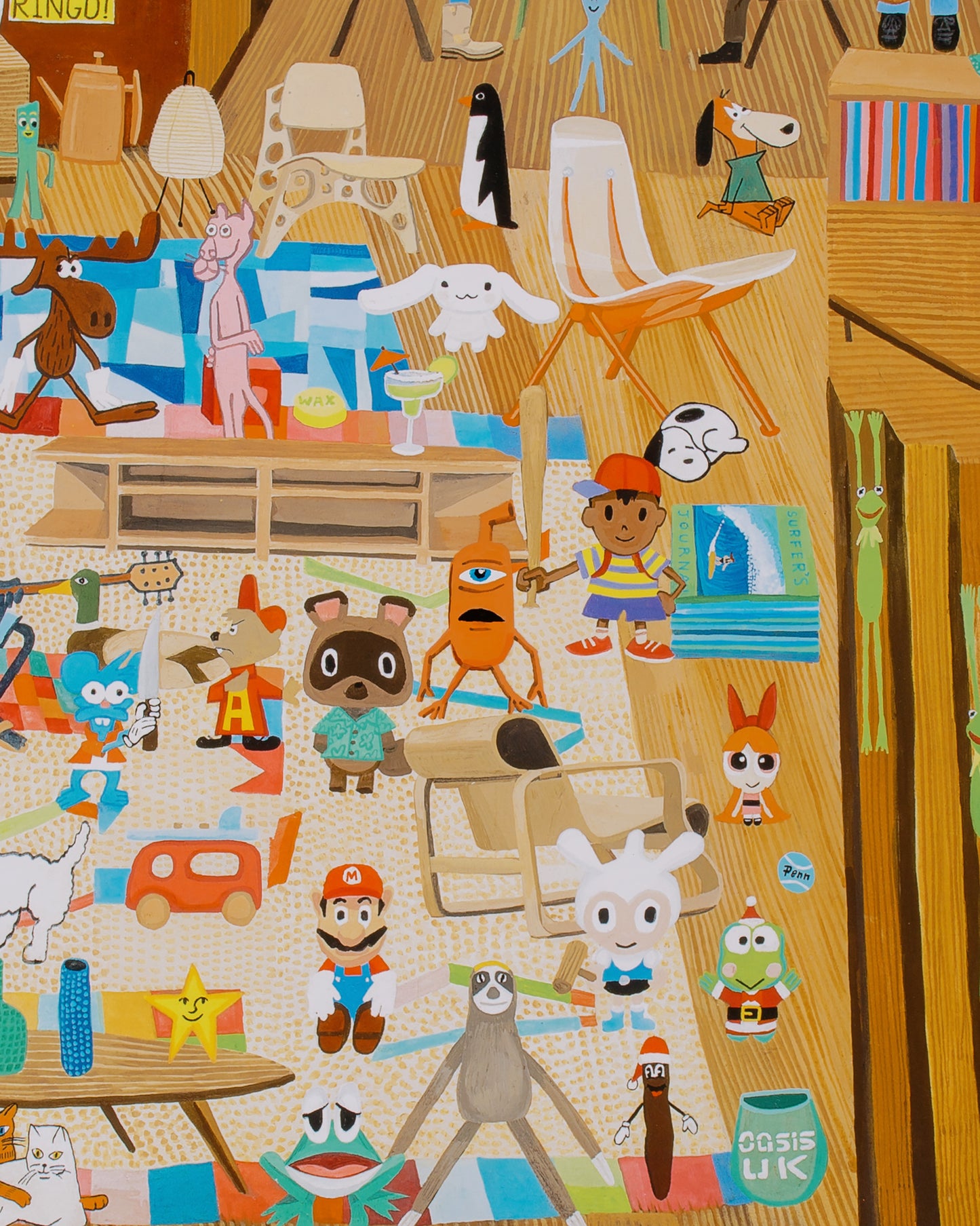 Andrew Watch / Lost & Found "Life's Good" Print