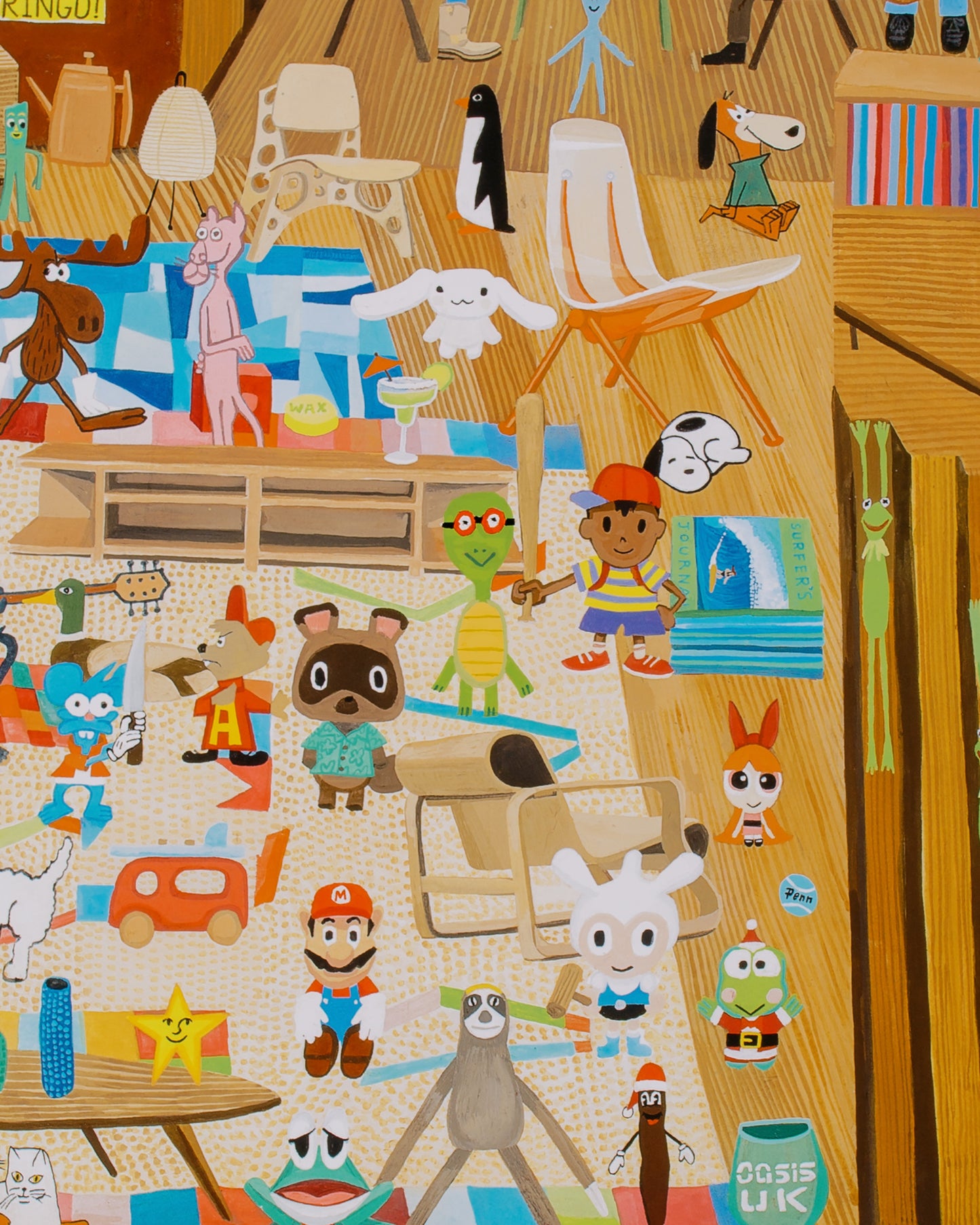 Andrew Watch / Lost & Found "Life's Good" Print