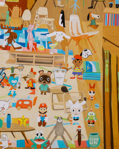 Andrew Watch / Lost & Found "Life's Good" Print