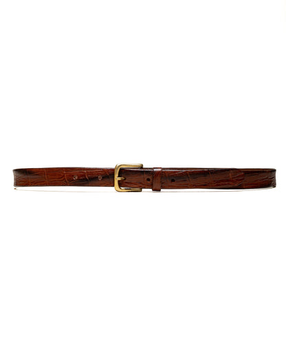 Another Aspect Another Belt 1.0 Brown Croc