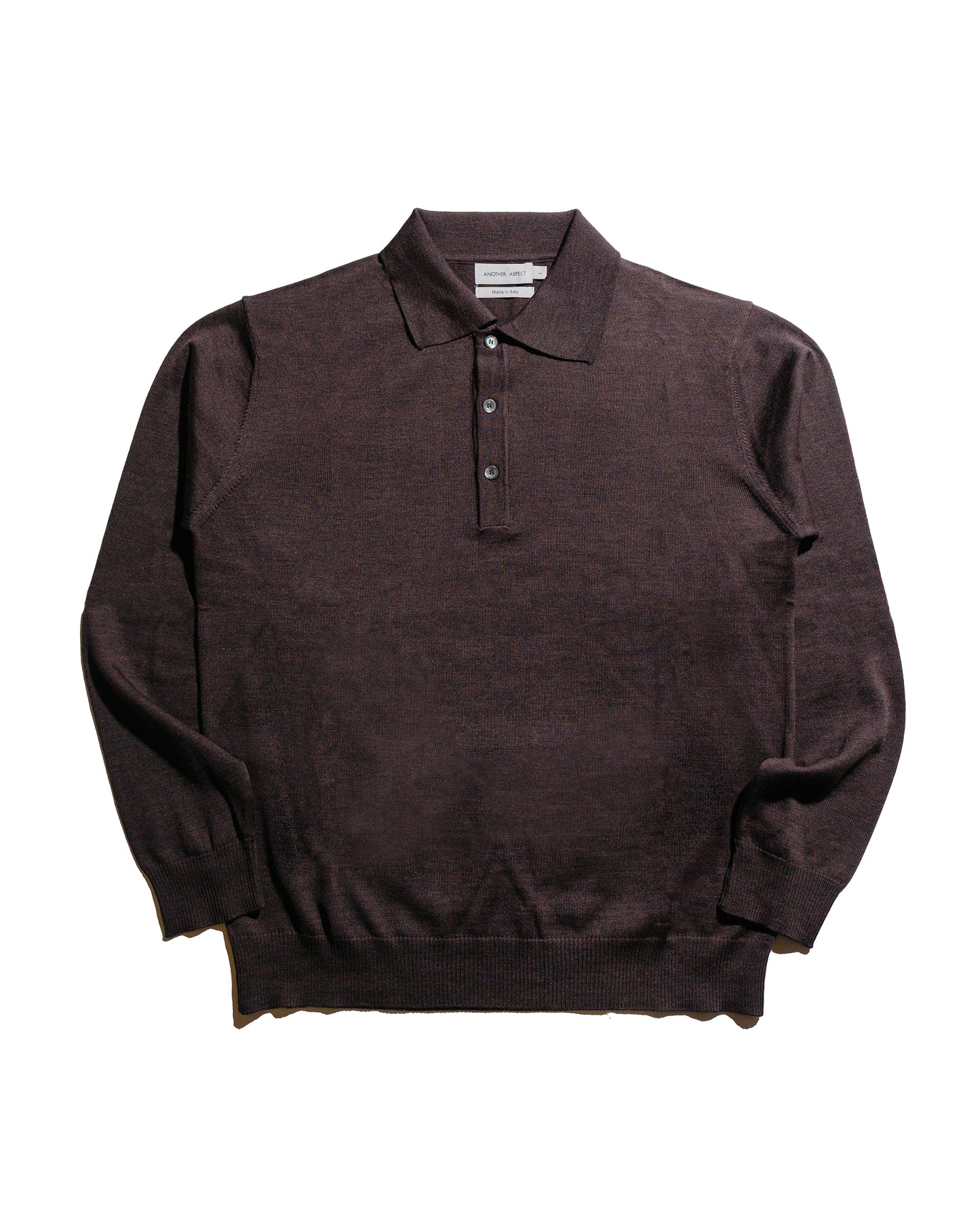 lost & found Another Aspect Another Aspect Another Polo Shirt 2.0 Brown Melange