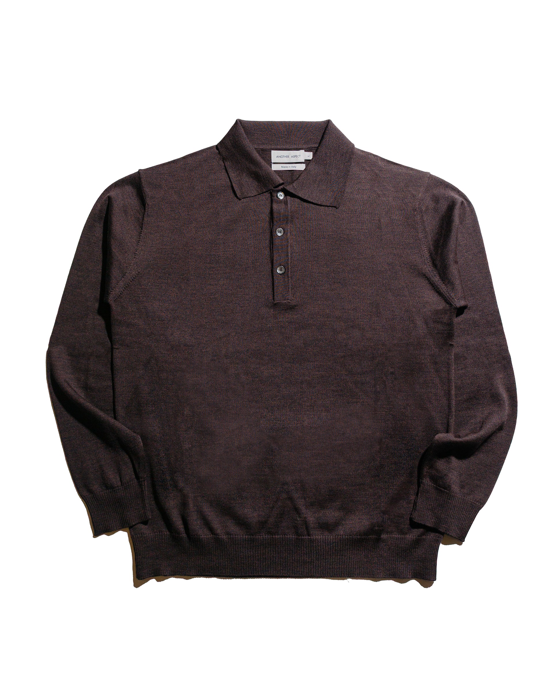 lost & found Another Aspect Another Aspect Another Polo Shirt 2.0 Brown Melange