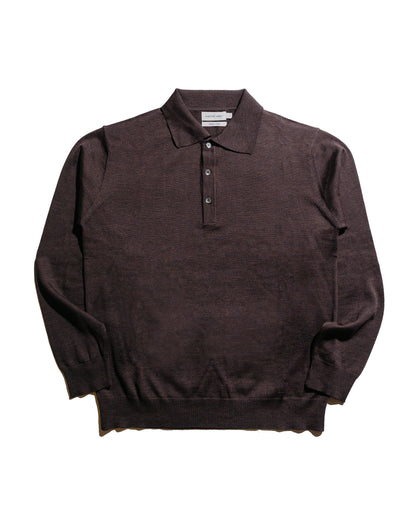 lost & found Another Aspect Another Aspect Another Polo Shirt 2.0 Brown Melange