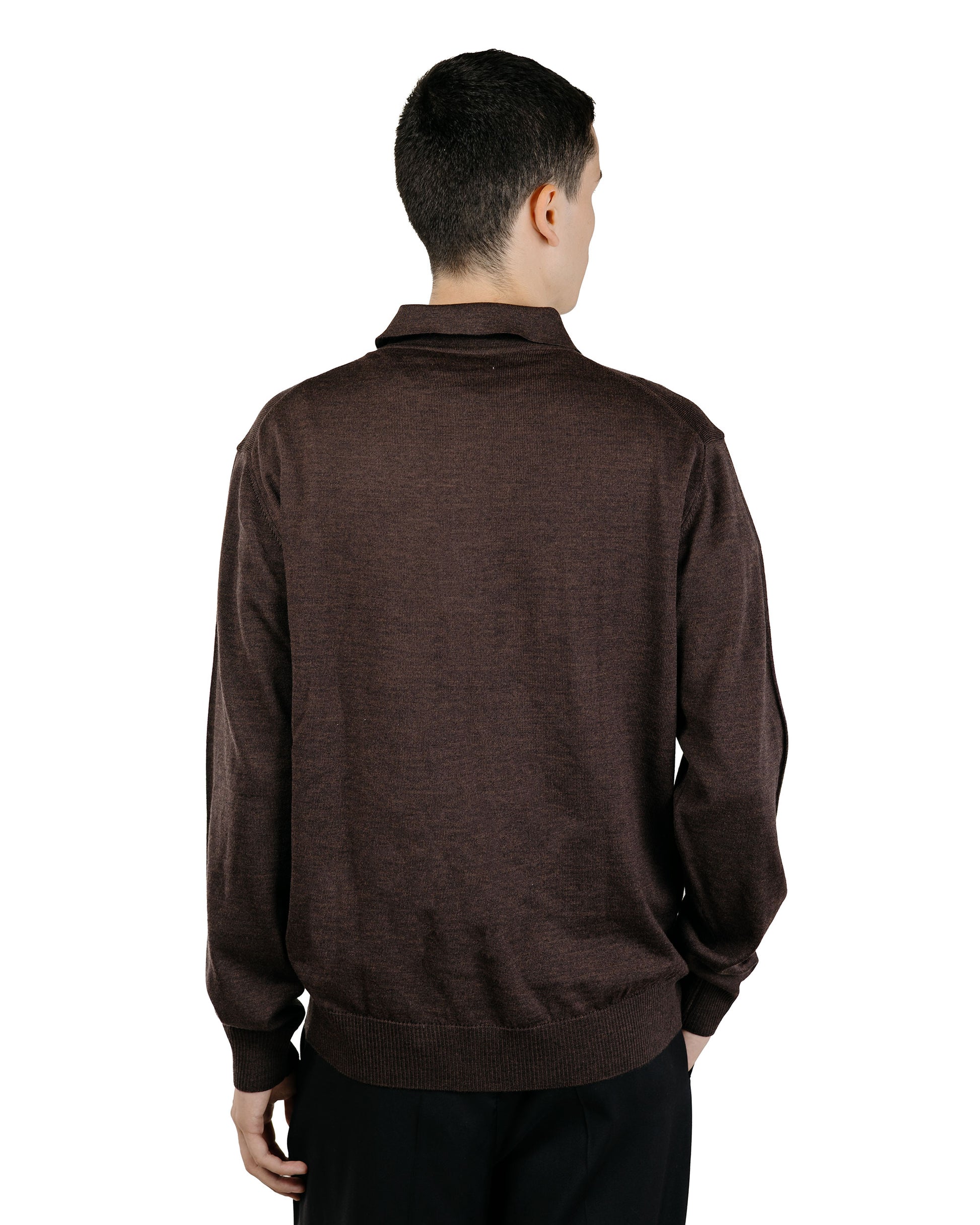 lost & found Another Aspect Another Aspect Another Polo Shirt 2.0 Brown Melange